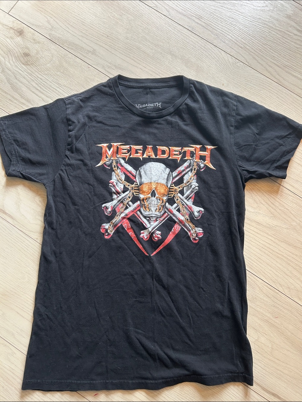 Megadeth Black Short-Sleeve Graphic Tee